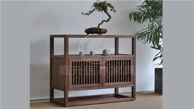 实木茶水柜
